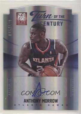 2012-13 Elite - Turn of the Century Die-Cut Autographs #49 - Anthony Morrow /199