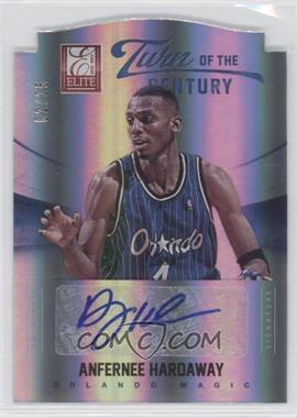 2012-13 Elite - Turn of the Century Die-Cut Autographs #6 - Anfernee Hardaway /25