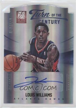 2012-13 Elite - Turn of the Century Die-Cut Autographs #67 - Louis Williams /199