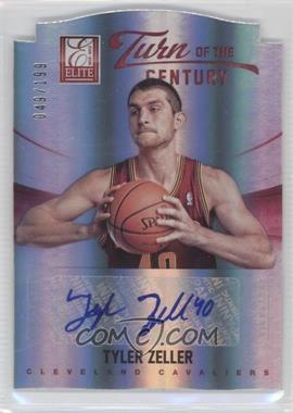 2012-13 Elite - Turn of the Century Die-Cut Autographs #78 - Tyler Zeller /199