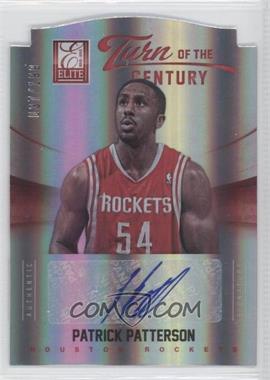 2012-13 Elite - Turn of the Century Die-Cut Autographs #90 - Patrick Patterson /199