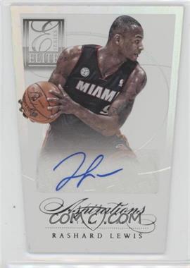 2012-13 Elite Series - Autographs - Aspirations Die-Cut #48 - Rashard Lewis /91