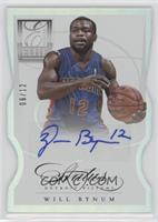 Will Bynum #/12