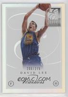 David Lee [EX to NM] #/275