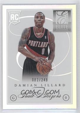 2012-13 Elite Series - [Base] #201 - Damian Lillard /249