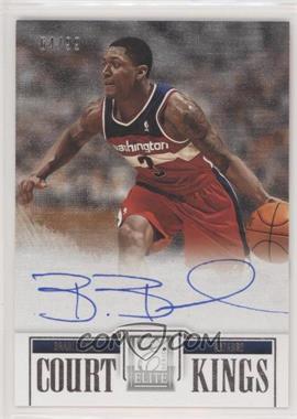 2012-13 Elite Series - Court Kings Autographs White Canvas #100 - Bradley Beal /99