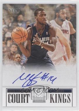 2012-13 Elite Series - Court Kings Autographs White Canvas #19 - Michael Kidd-Gilchrist /99