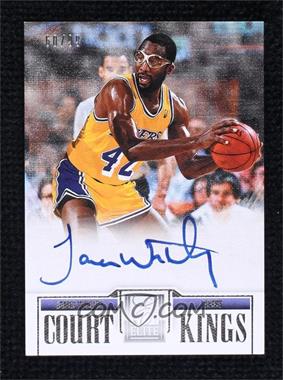 2012-13 Elite Series - Court Kings Autographs White Canvas #47 - James Worthy /99