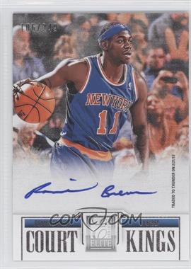 2012-13 Elite Series - Court Kings Autographs White Canvas #67 - Ronnie Brewer /249