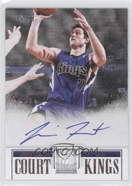 2012-13 Elite Series - Court Kings Autographs White Canvas #86 - Jimmer Fredette /99