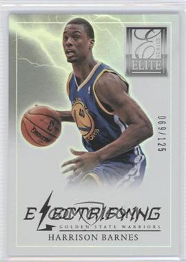 2012-13 Elite Series - Electrifying #8 - Harrison Barnes /125