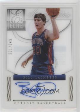 2012-13 Elite Series - Inscriptions #48 - Bill Laimbeer /249