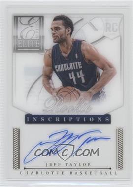 2012-13 Elite Series - Rookie Inscriptions #4 - Jeff Taylor