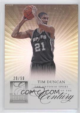 2012-13 Elite Series - Turn of the Century #19 - Tim Duncan /99