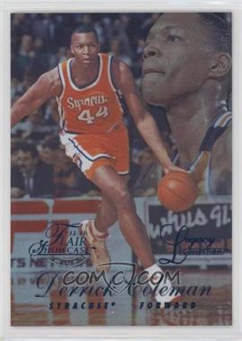 2012-13 Fleer Retro - 1996-97 Flair Showcase Legacy Row 1 #96FL-28 - Derrick Coleman /150