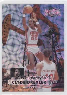 2012-13 Fleer Retro - 1997-98 Metal Universe Precious Metal Gems #97PM-45 - Clyde Drexler /100