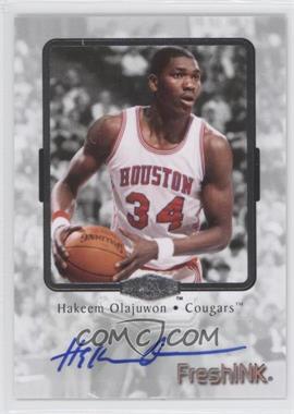 2012-13 Fleer Retro - 1999-00 Flair Showcase Fresh Ink #SFI-OL - Hakeem Olajuwon