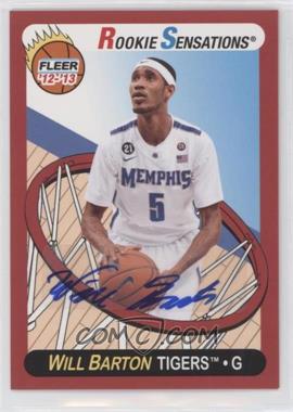 2012-13 Fleer Retro - [Base] - Autographs #66 - Will Barton