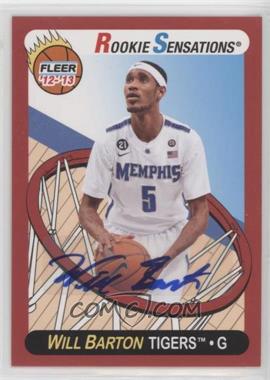 2012-13 Fleer Retro - [Base] - Autographs #66 - Will Barton [EX to NM]