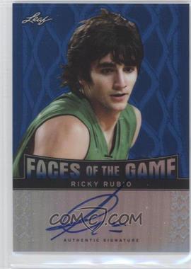 2012-13 Leaf Metal - Faces of the Game - Holo Blue #FG-RR1 - Ricky Rubio /25