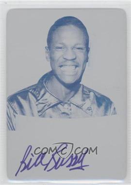 2012-13 Leaf Metal - Faces of the Game - Printing Plate Cyan #FG-BR1 - Bill Russell /1