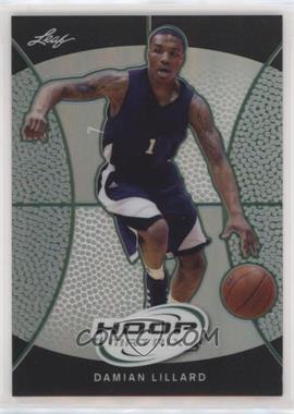 2012-13 Leaf Metal - Hoop Matrix - Green #HM-DL3 - Damian Lillard /99