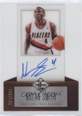 2012-13 Limited - [Base] #186 - Nolan Smith /349