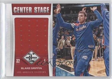 2012-13 Limited - Center Stage Materials #15 - Blake Griffin /199