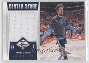 2012-13 Limited - Center Stage Materials #32 - Marc Gasol /199