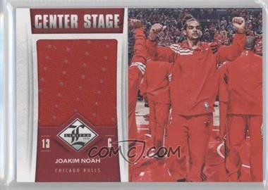 2012-13 Limited - Center Stage Materials #37 - Joakim Noah /125