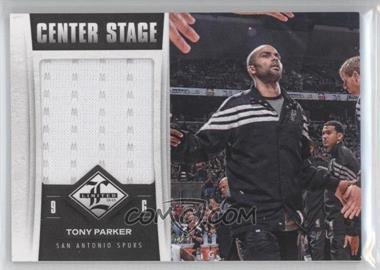 2012-13 Limited - Center Stage Materials #8 - Tony Parker /199