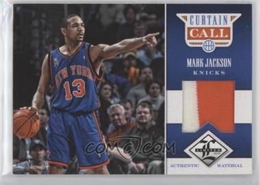 2012-13 Limited - Curtain Call Materials - Prime #34 - Mark Jackson /10