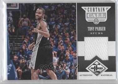 2012-13 Limited - Curtain Call Materials #19 - Tony Parker /199