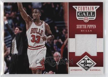 2012-13 Limited - Curtain Call Materials #2 - Scottie Pippen /199