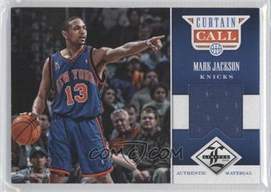2012-13 Limited - Curtain Call Materials #34 - Mark Jackson /199
