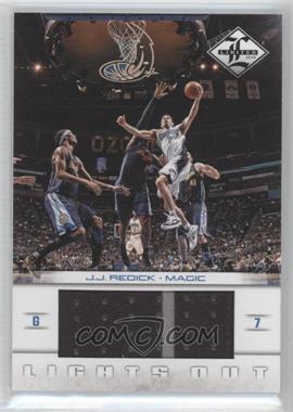 2012-13 Limited - Lights Out Materials #20 - J.J. Redick /199