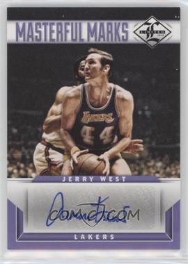 2012-13 Limited - Masterful Marks #45 - Jerry West /25