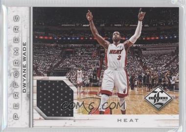 2012-13 Limited - Performers Materials #13 - Dwyane Wade /199