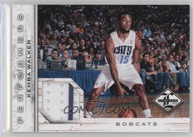 2012-13 Limited - Performers Materials #28 - Kemba Walker /99