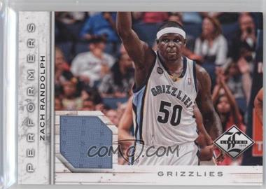 2012-13 Limited - Performers Materials #7 - Zach Randolph /199