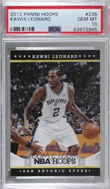 2012-13 NBA Hoops - [Base] #236 - Kawhi Leonard [PSA 10 GEM MT]