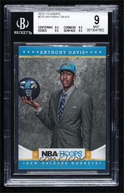 2012-13 NBA Hoops - [Base] #275 - Anthony Davis [BGS 9 MINT]