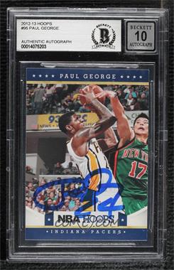 2012-13 NBA Hoops - [Base] #95 - Paul George (Guarded by Jeremy Lin) [BAS BGS Authentic]