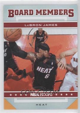 2012-13 NBA Hoops - Board Members #18 - LeBron James