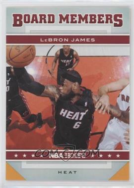 2012-13 NBA Hoops - Board Members #18 - LeBron James