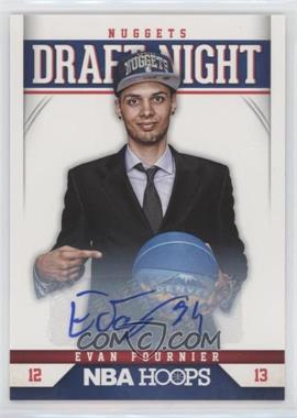 2012-13 NBA Hoops - Draft Night - Autographs #16 - Evan Fournier