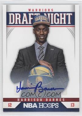 2012-13 NBA Hoops - Draft Night - Autographs #7 - Harrison Barnes