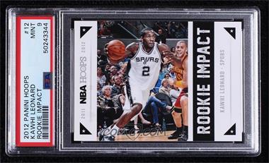 2012-13 NBA Hoops - Rookie Impact #12 - Kawhi Leonard [PSA 9 MINT]