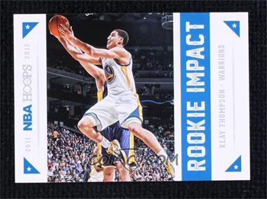 2012-13 NBA Hoops - Rookie Impact #4 - Klay Thompson