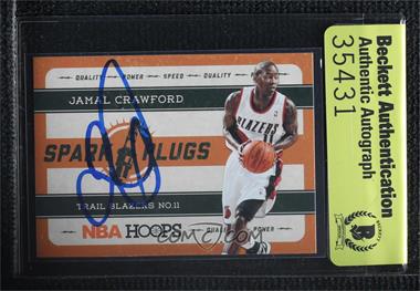2012-13 NBA Hoops - Spark Plugs #19 - Jamal Crawford [BAS Beckett Auth Sticker]